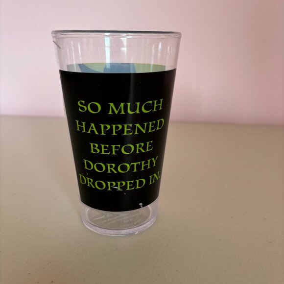 Wicked Broadway Plastic Cup Souvenir NYC Show - Picture 2 of 5